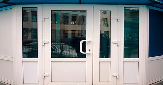 Пластиковая входная группа Вязники, цена от 10115 руб.