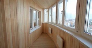Внутренняя отделка лоджии Вязники, цена от 205 руб. м2